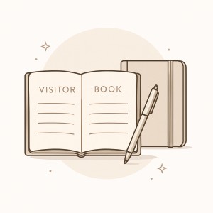 VISITOR BOOK
