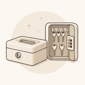 CASH BOXES/KEY SAFES