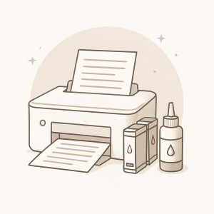 PRINTER AND SUPPLIES