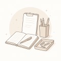 ON THE DESK