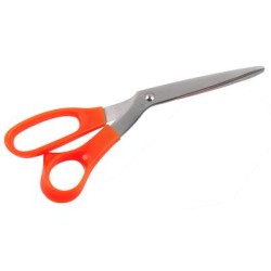 MARBIG ORANGE HANDLE SCISSORS 215MM