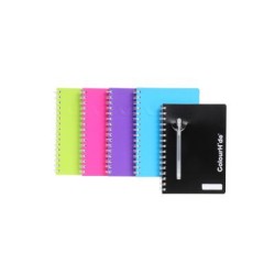 COLOURHIDE NOTEBOOK A5 200PG ASTD COLOURHIDE NOTEBOOK A5 200PG ASTD