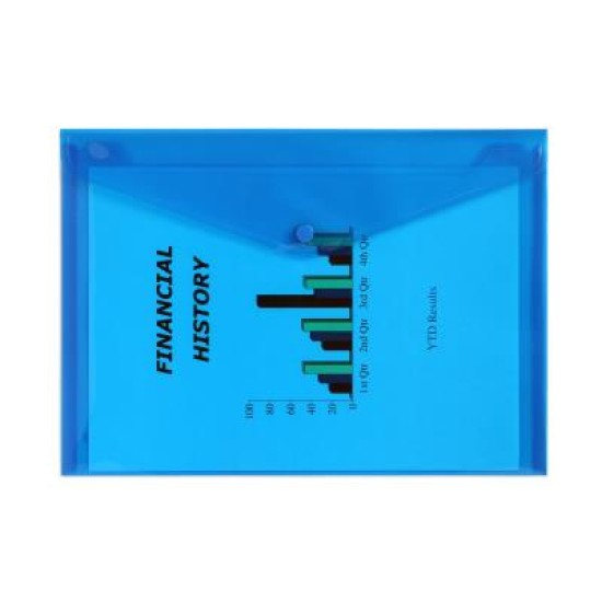 MARBIG DOCULOPE PP A4 BLUE