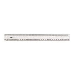 MARBIG RULER CLEAR PLASTIC BULK PK 30CM MARBIG RULER CLEAR PLASTIC BULK PK 30CM