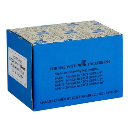 STAPLES STCR 5019 Bostitch equiv 9/16 14mm T5-8/T15
