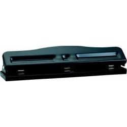 HOLE PUNCHES - 3 HOLE ACME AP103 Three hole adjustable 10 Black