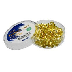 EYELET PLIER PUNCHES Eyelets for PEP plier chrom pack 500 4.8mm