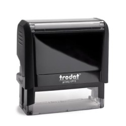 TRODAT PRINTY - TEXT STAMPS TRODAT 4915 70x25mm  Black