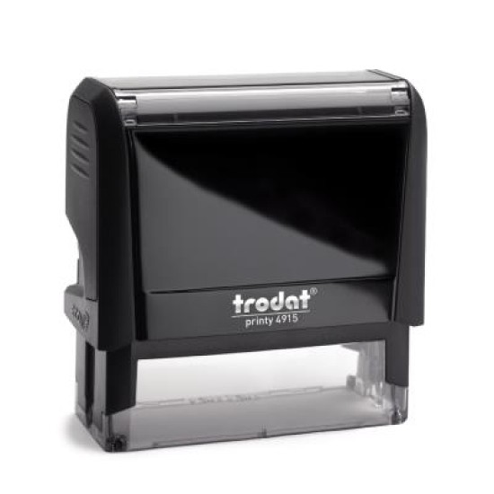 TRODAT PRINTY - TEXT STAMPS TRODAT 4915 70x25mm  Black