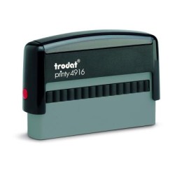 TRODAT PRINTY - TEXT STAMPS TRODAT 4916 70x10mm  Black