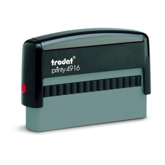 TRODAT PRINTY - TEXT STAMPS TRODAT 4916 70x10mm  Black