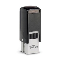 TRODAT PRINTY - TEXT STAMPS TRODAT 4921 12x12mm square  Black