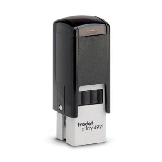 TRODAT PRINTY - TEXT STAMPS TRODAT 4921 12x12mm square  Black