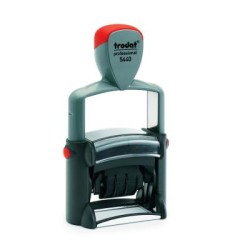 TRODAT PROFESSIONAL - DATERS / DATE+TEXT / DIAL-A-PHRASE STAMPS TRODAT 5440 4mm date + 49x28mm plate