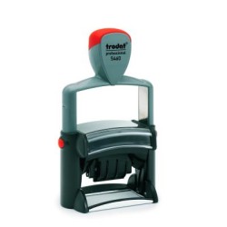 TRODAT PROFESSIONAL - DATERS / DATE+TEXT / DIAL-A-PHRASE STAMPS TRODAT 5460 4mm date + 56x33mm plate