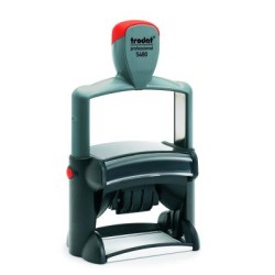 TRODAT PROFESSIONAL - DATERS / DATE+TEXT / DIAL-A-PHRASE STAMPS TRODAT 5480 4mm date + 68x47mm plate