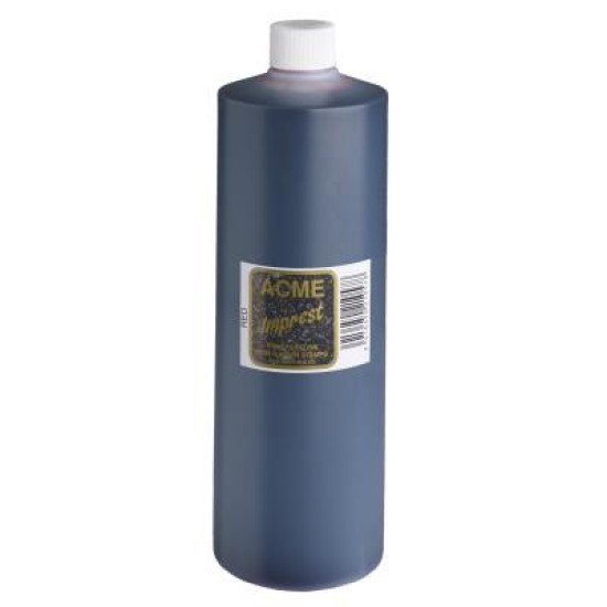 Endorsing Ink (water-based) - suitable for paper/cardboard ACME Imprest Hand stamp/Self-inker 500ml
