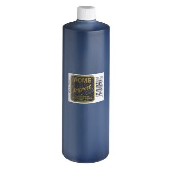 Endorsing Ink (water-based) - suitable for paper/cardboard ACME Imprest Hand stamp/Self-inker 1 litr