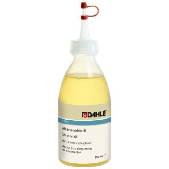Accessories - Shredder Lubrication DAHLE Oil 20790 Shredder oil 250ml bottle
