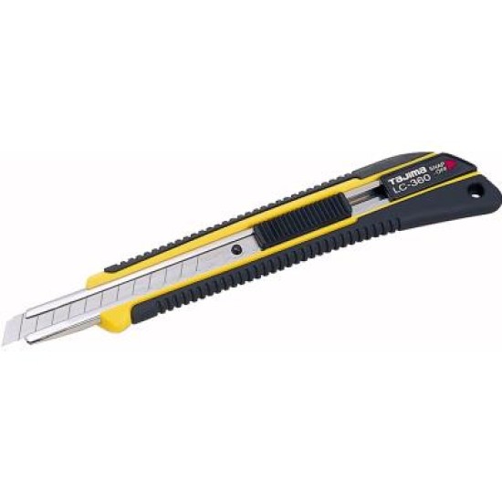 Light Duty Cutters TAJIMA LC-360 Slide lock non-slip grip LCB-30 Black/Yellow