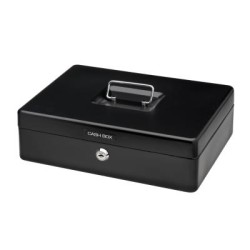 CASH BOXES OFFICE MATE 310x225x90mm 12 Black CASH BOXES OFFICE MATE 310x225x90mm 12 Black