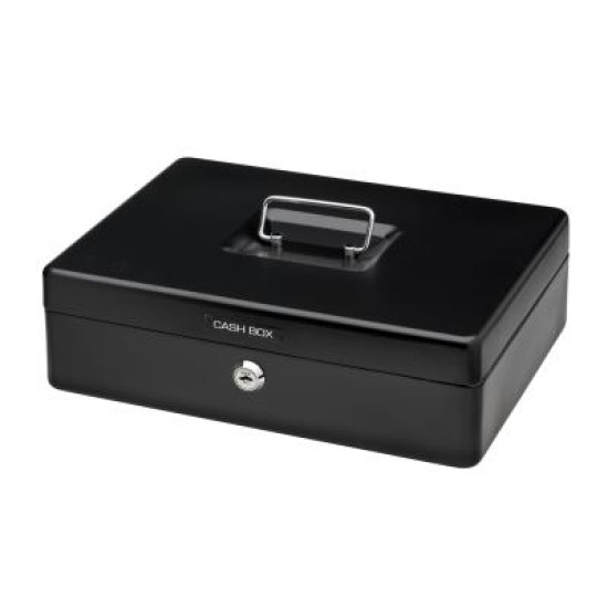 CASH BOXES OFFICE MATE 310x225x90mm 12 Black