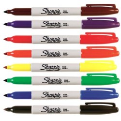 UPC SHARPIE FINE - RED