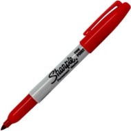 SHARPIE FINE - RED