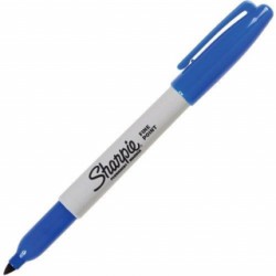 SHARPIE FINE - BLUE SHARPIE FINE - BLUE