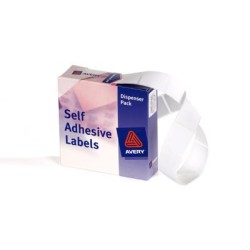 AVERY LABEL DISPENSER DMR1924W 19X24MM WHITE 650 PACK