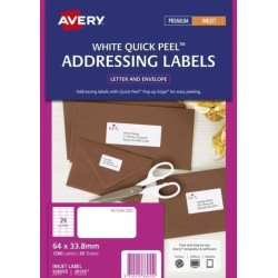 AVERY LABEL J8159-50 INKJET 50 SHEETS