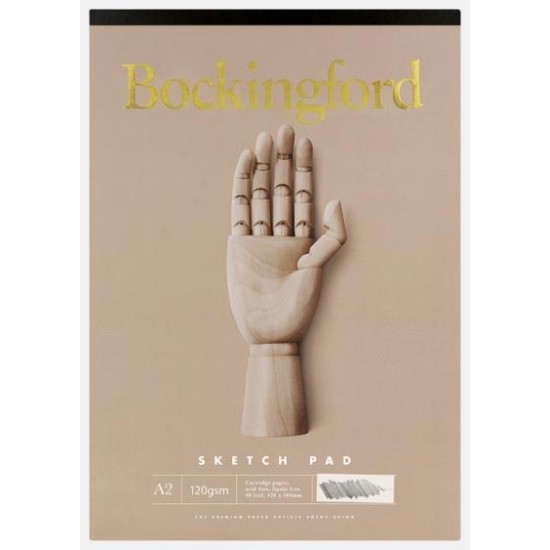 BOCKINGFORD PAD B21 SKETCH A2 120GSM 60 LEAF