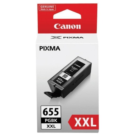 CANON INK PGI655XXLPGBKOCN BLACK PIGMENT XX HIGH YIELD