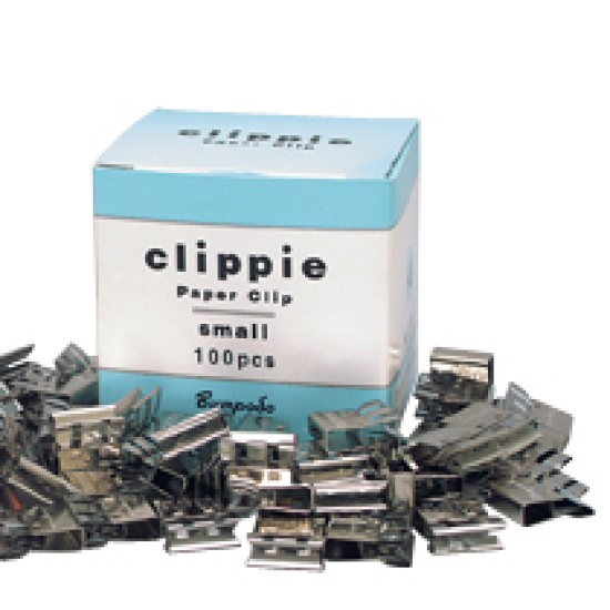 CLIPPIE PAPER CLIP SLIDE SMALL BOX 100