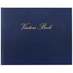 COLLINS VISITORS BOOK VB625 ASSORTED 232X188MM 64 LEAF