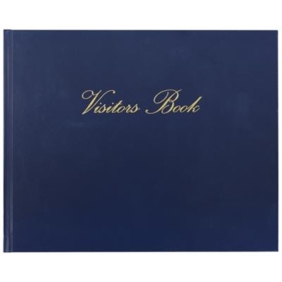 COLLINS VISITORS BOOK VB625 ASSORTED 232X188MM 64 LEAF