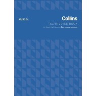 COLLINS TAX INVOICE A5/50DL NO CARBON REQUIRED