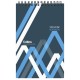 COLLINS NOTEBOOK WIRO POLYPROP REPORTERS 200X127MM 100 LEAF