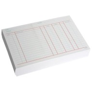 COLLINS SYSTEM CARD SINGLE BANK 64SB 152X102MM PACK 100