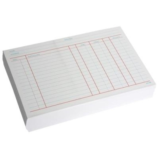 COLLINS SYSTEM CARD SINGLE BANK 64SB 152X102MM PACK 100