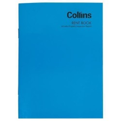 COLLINS RENT BOOK 12 LEAF 102X148MM