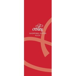 CROXLEY PAD SHOPPING JOTTA TOP OPENING 76X203MM