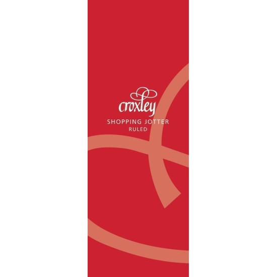 CROXLEY PAD SHOPPING JOTTA TOP OPENING 76X203MM
