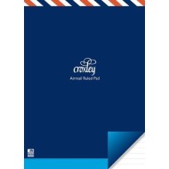 CROXLEY PAD SIZE 2 222X159MM AIRMAIL RULED 45 LEAF