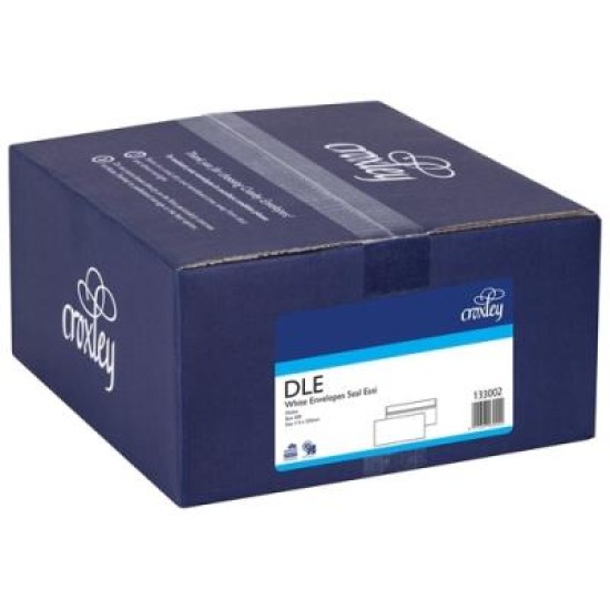 CROXLEY ENVELOPE DLE SEAL EASI FSC MIX 70% BOX 500