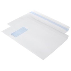 CROXLEY ENVELOPE C4 WINDOW FSC MIX 70% SEAL EASI WALLET BOX 250