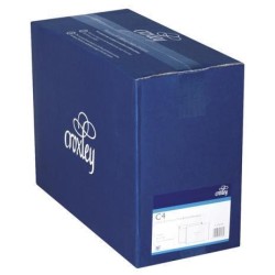 CROXLEY ENVELOPE C4 WINDOW FSC MIX 70% PEEL & SEAL WALLET BOX 250