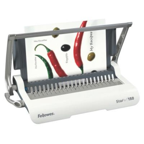 Fellowes Star+ 150 Plastic Comb Binding Machine