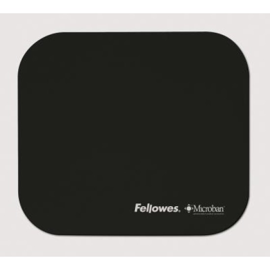 Fellowes Mouse Pad with Microban Black