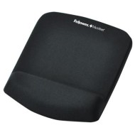 Fellowes PlushTouch Wrist Rest Mouse Pad Black